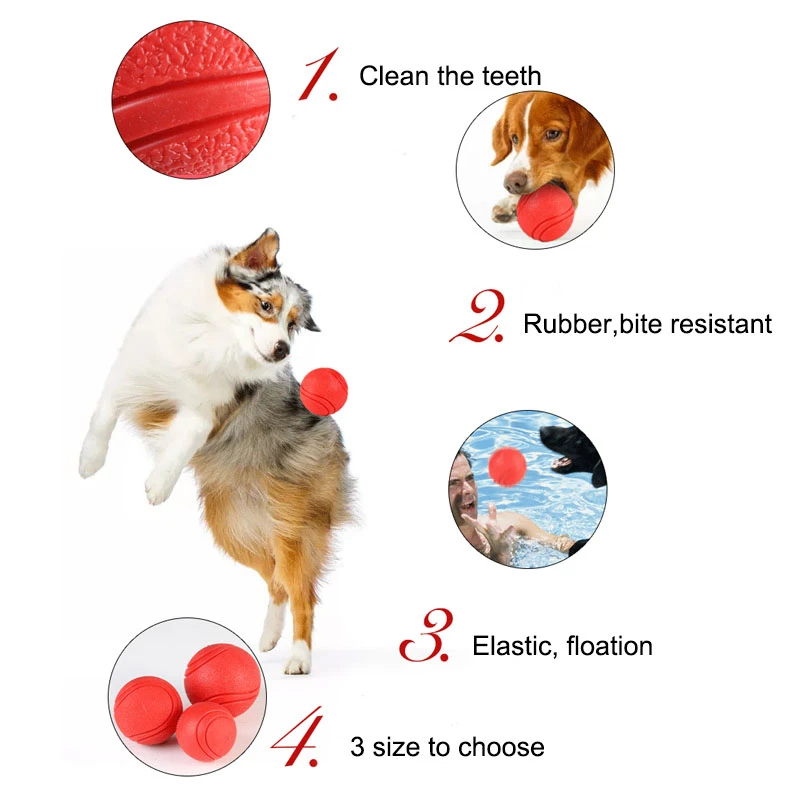 Generic Solid Ball Dog Chew Toy, Bite Resistant - image 7