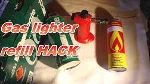 Butane Gas Lighter Refill Fuel with 4 Adapters - image 3