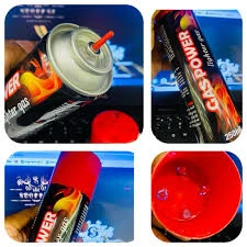Butane Gas Lighter Refill Fuel with 4 Adapters - image 2