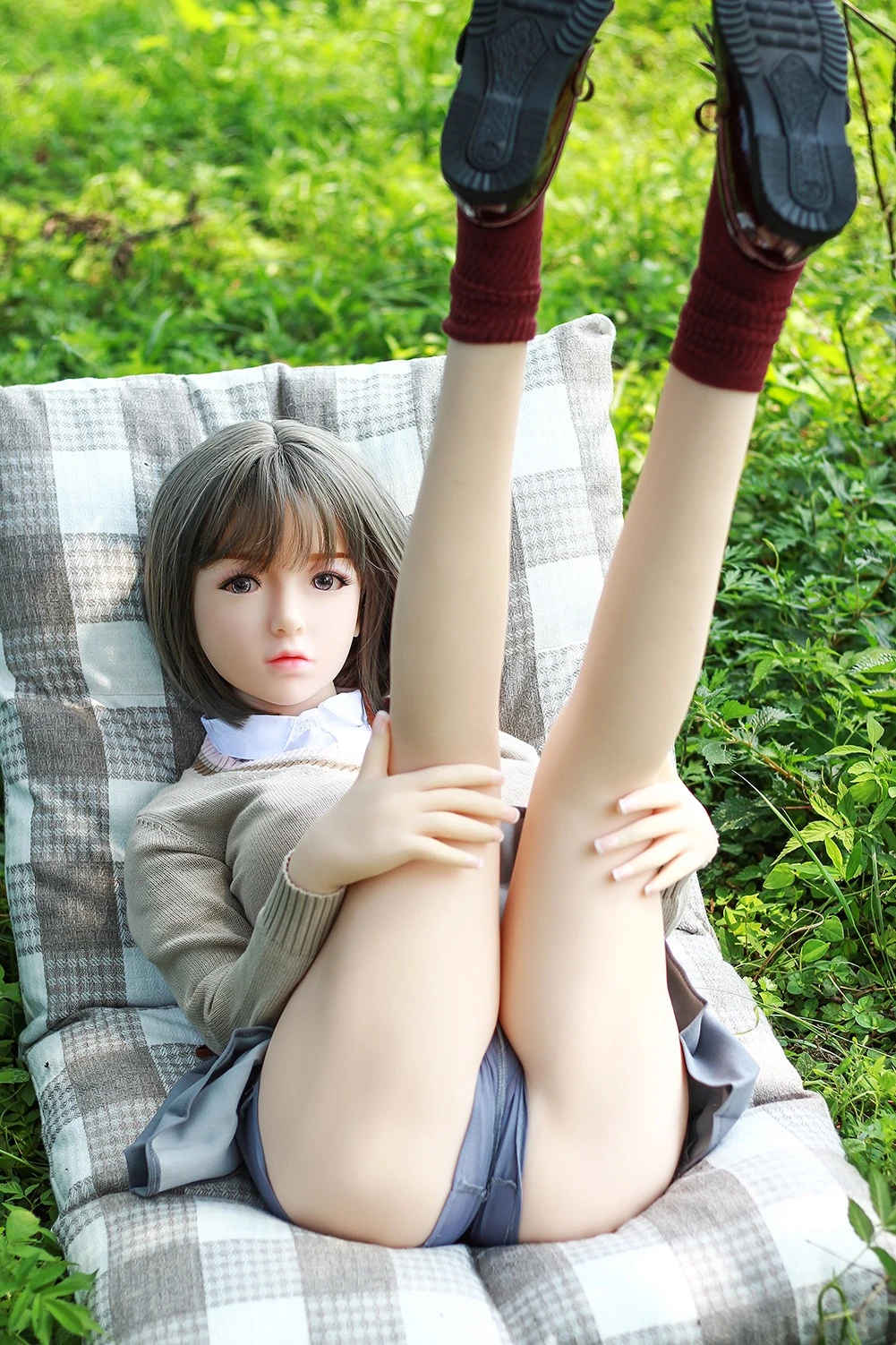 Sexy love sex doll small breast 140cm D cup sex toy-Elsa - image 4