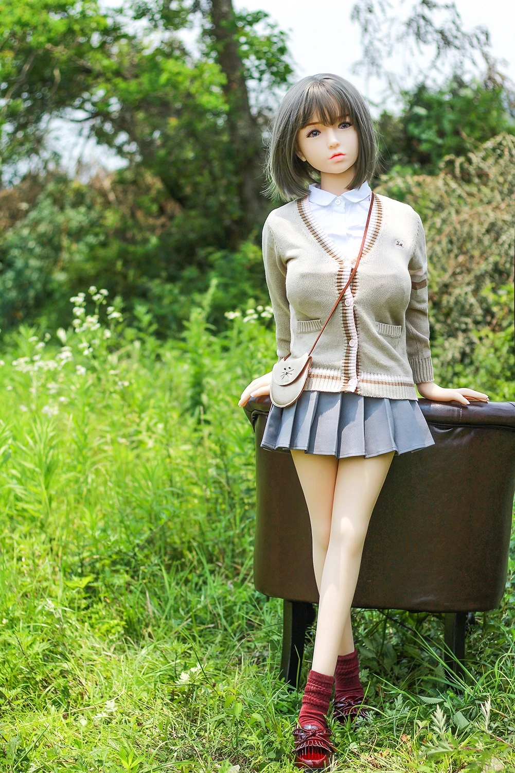 Sexy love sex doll small breast 140cm D cup sex toy-Elsa - image 16