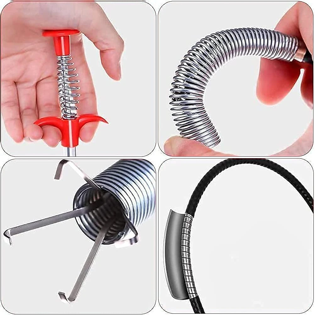 Generic Drain Snake Flexible Pipe Clog Remover Tool - image 4
