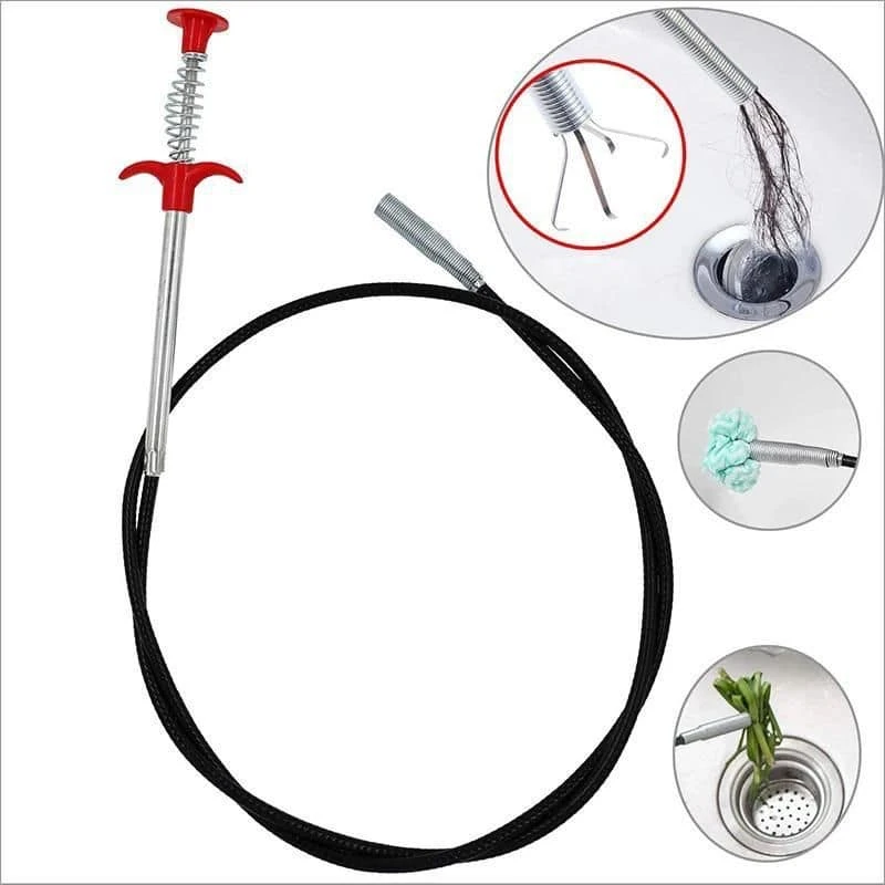 Generic Drain Snake Flexible Pipe Clog Remover Tool - image 13