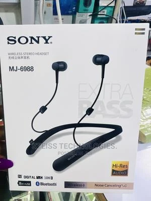 Sony MJ-6955 neckband Hi-Res Audio Bluetooth Earphone - image 2