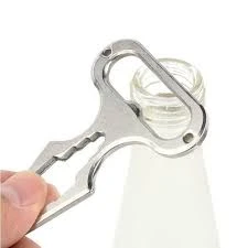 Generic Stainless Steel Bottle Opener Self Defense Tool - image 3