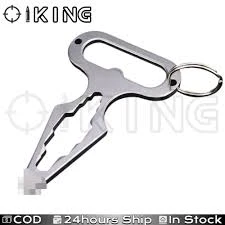 Generic Stainless Steel Bottle Opener Self Defense Tool - image 2
