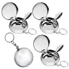 Generic Mini Ashtray Stainless Steel