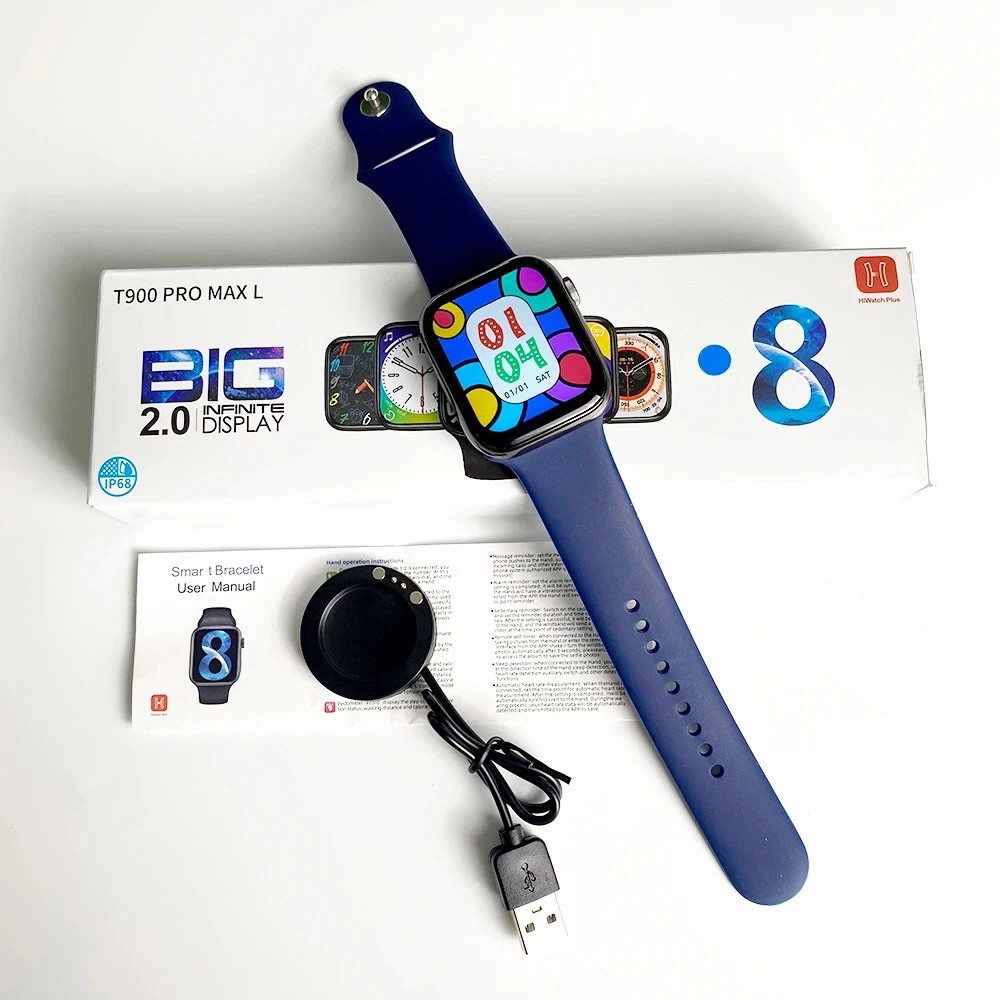 T900 Pro Max L 2.0 Display BT Call Series 8 SmartWatch