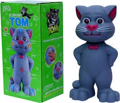 Generic Talking Tom Cat AI Touch & Recording Toy - image 2