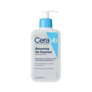 CeraVe Renewing SA Face Cleanser Salicylic Acid Exfoliator