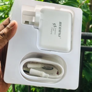 Recrsi Fast Charger Micro USB Cable with 4x USB Port