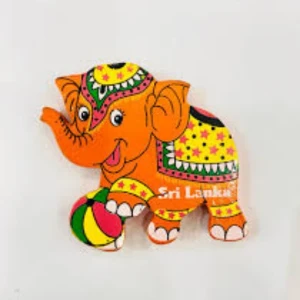 Generic Elephant design Wooden Fridge Magnet