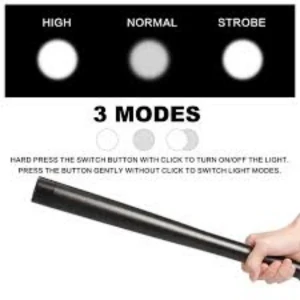 Generic Baseball Bat Multi-Purpose LED Flashlight