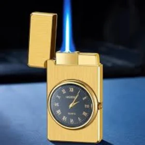 Generic Multifunctional Watch Lighter - Windproof Double Fire