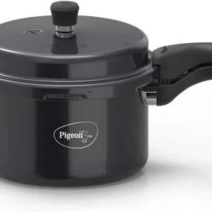 Pigeon Pressure Cooker Hard Anodized 5 Liters Black