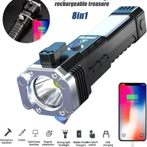 Portable high power long distance rechargeble tourch