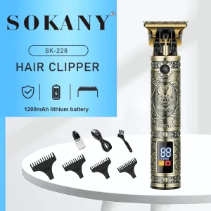 Sokany SK-228 Rechargeable Trimmer Clipper