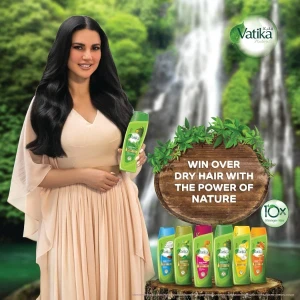 Vatika Cactus & Gergir Shampoo Hair Fall Control