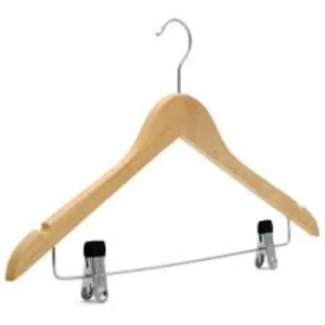 Generic Coat Cloth Hanger with Clips