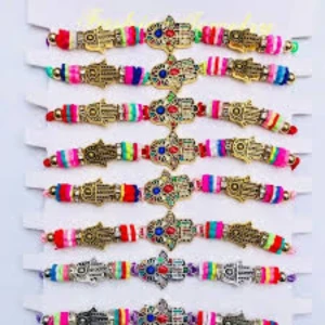 Generic Zinc Alloy Multicolor Bracelet