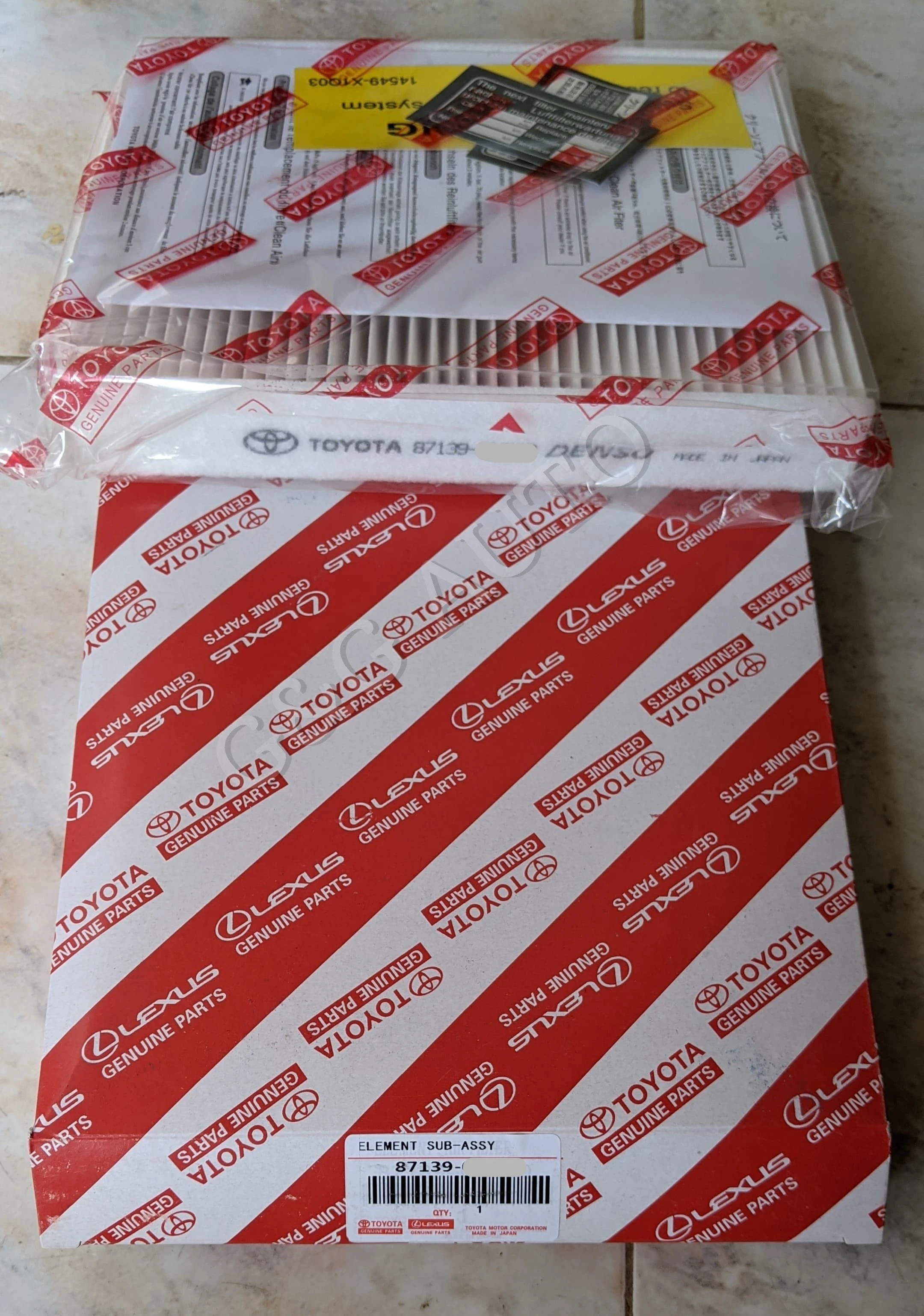 TOYOTA CHR AC Filter for NGX50/NGX10