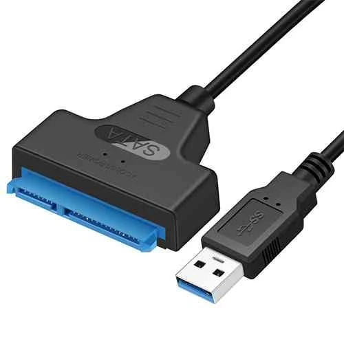 Generic USB 3.0 to SATA 3 Cable Adapter 6Gbps for 2.5" HDD SSD