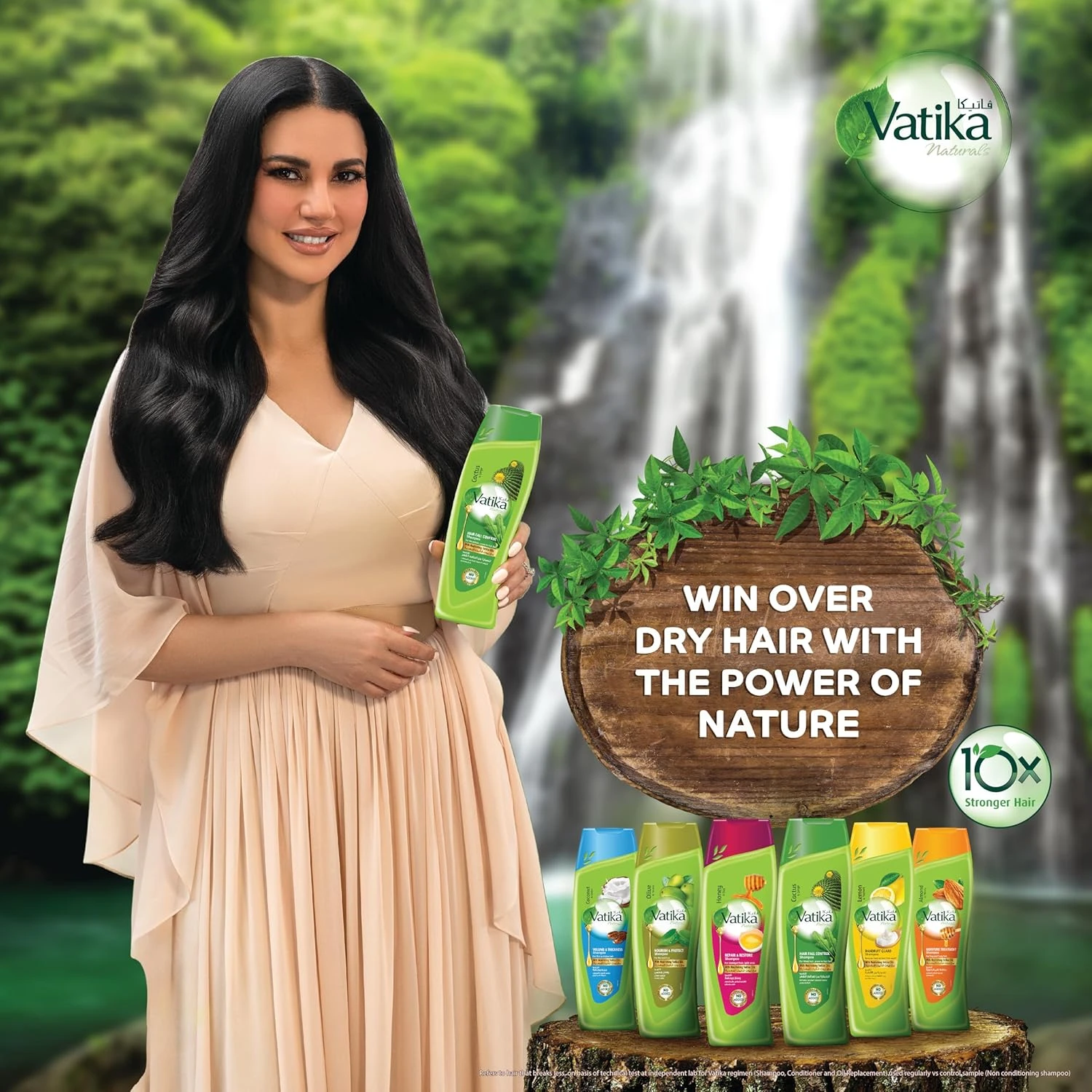 Vatika Cactus & Gergir Shampoo Hair Fall Control