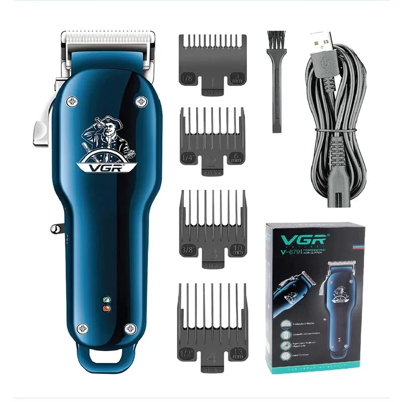VGR V-679 Rechargeable Hair Trimmer Electric Clipper