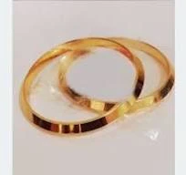 Mondial Bangle Vintage Heavy Gold Unisex - image 2