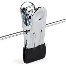 Generic Coat Cloth Hanger with Clips - image 3