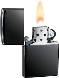 Zippo Smoking Lighter Black Matte - image 4