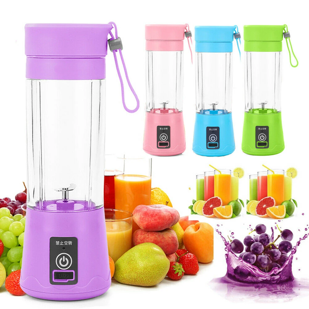 Generic 380ml USB Portable Juicer Blender - image 2