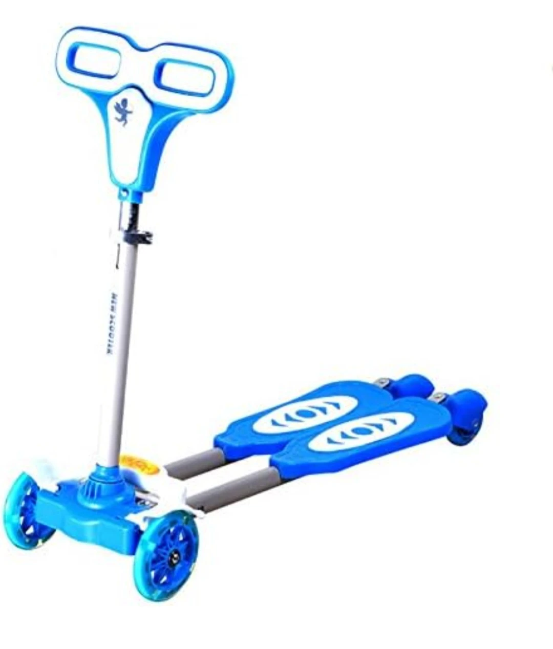 Generic Double Board 4 Wheel Self Propelled Kids Scooter