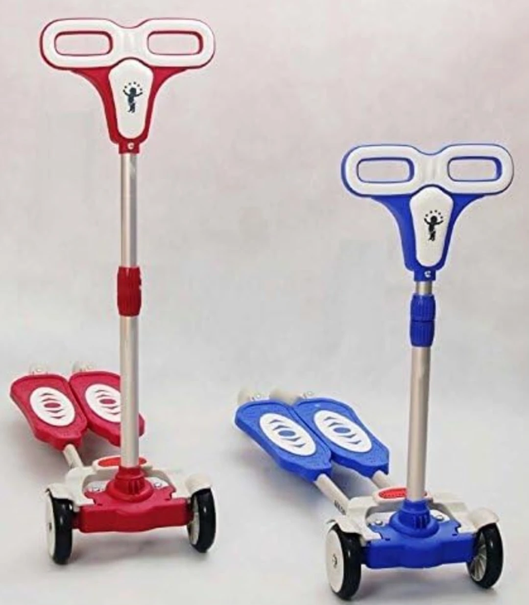 Generic Double Board 4 Wheel Self Propelled Kids Scooter - image 4