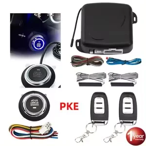 Car Engine Push start Button System PKE Keyless entry - image 4