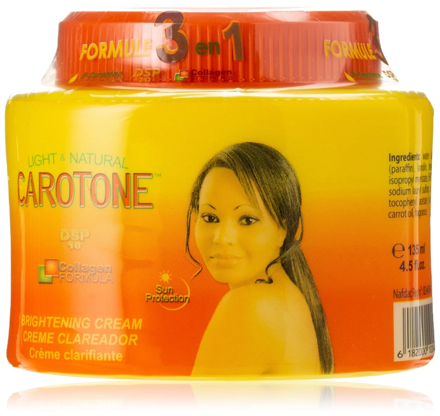 Carotone Brightening Cream 135ml Collagen SPF