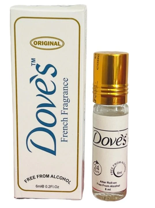 Dove Original French Fragrance Roll-On Perfume 6ml - image 2