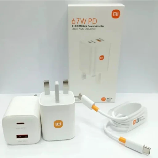 MI 67W PD USB Type-C Adapter with Cable