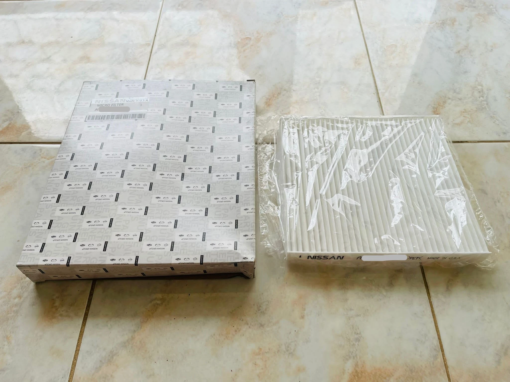 MITSUBISHI ATTRAGE GENUINE AC  CABIN FILTER
