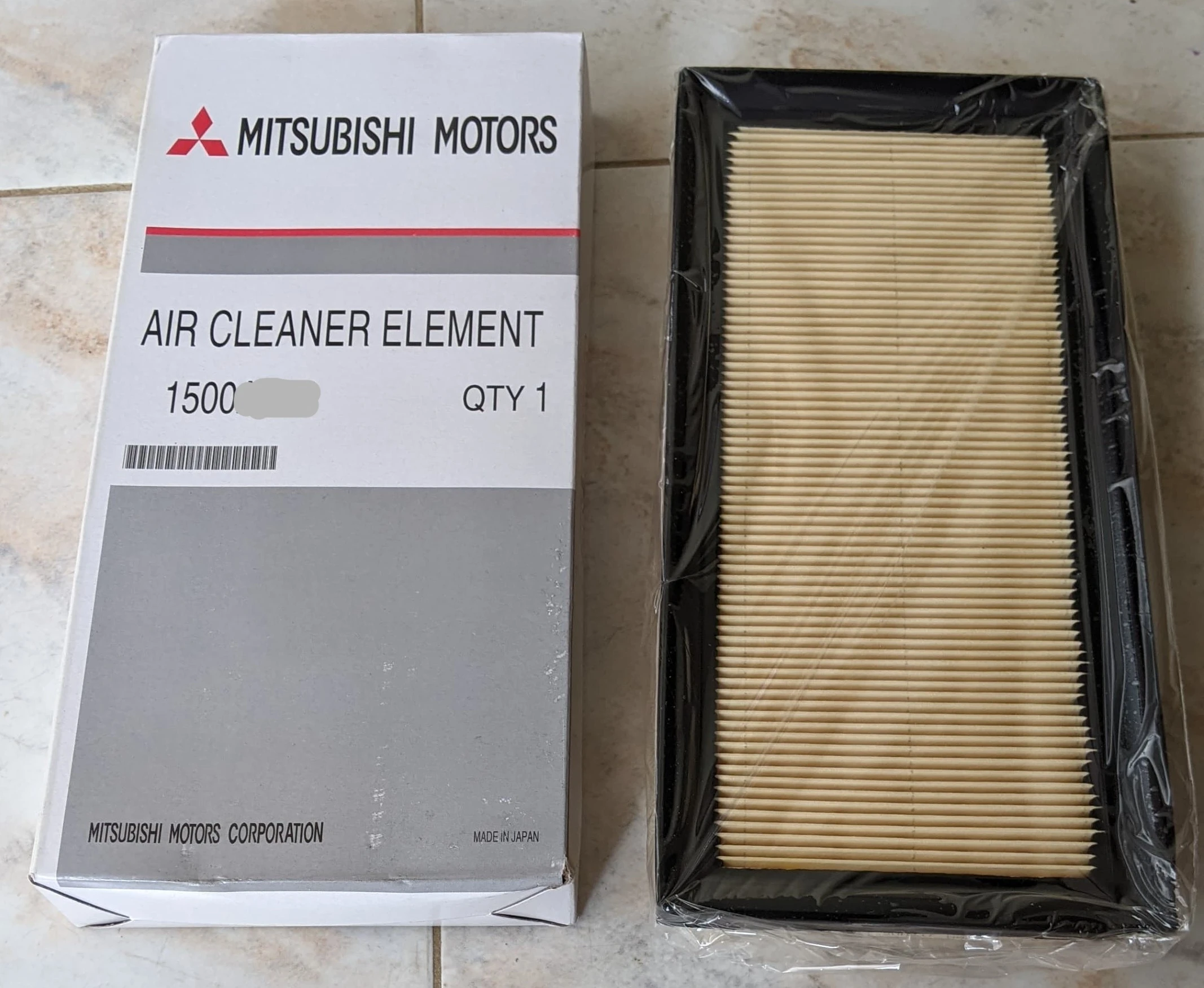 MITSUBISHI ATTRAGE / MIRAGE GENUINE AIR FILTER