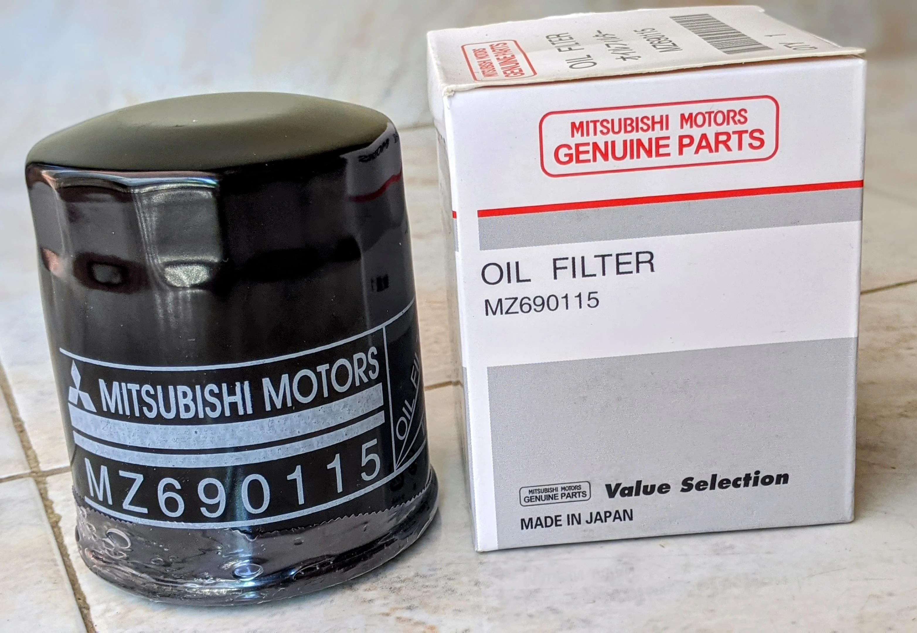 MITSUBISHI GENUINE OIL FILTER - C 415