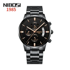 Nibosi 2309 Waterproof Stainless Steel Watch