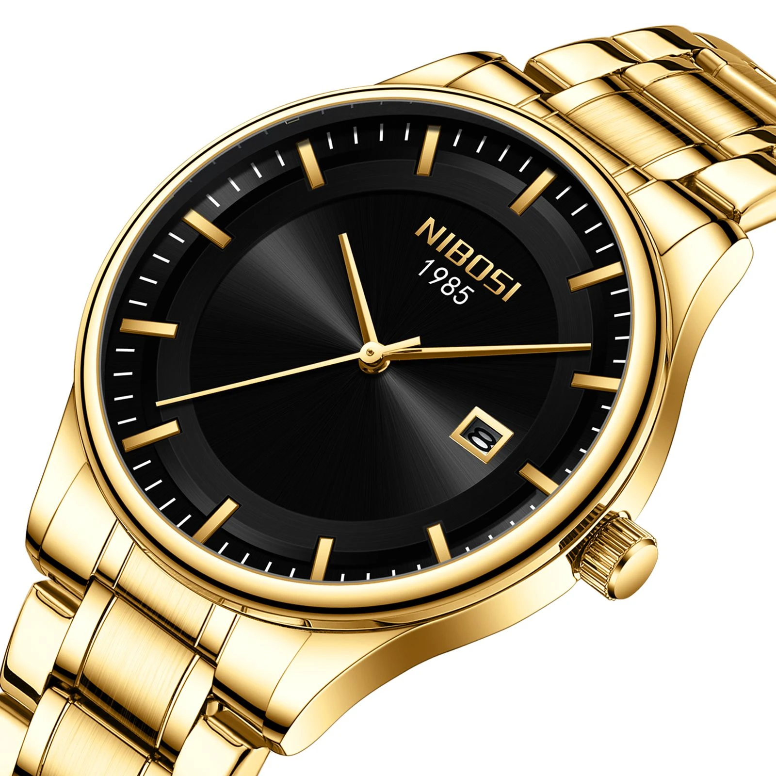 Nibosi 2631 Waterproof Stainless Steel Watch - image 3