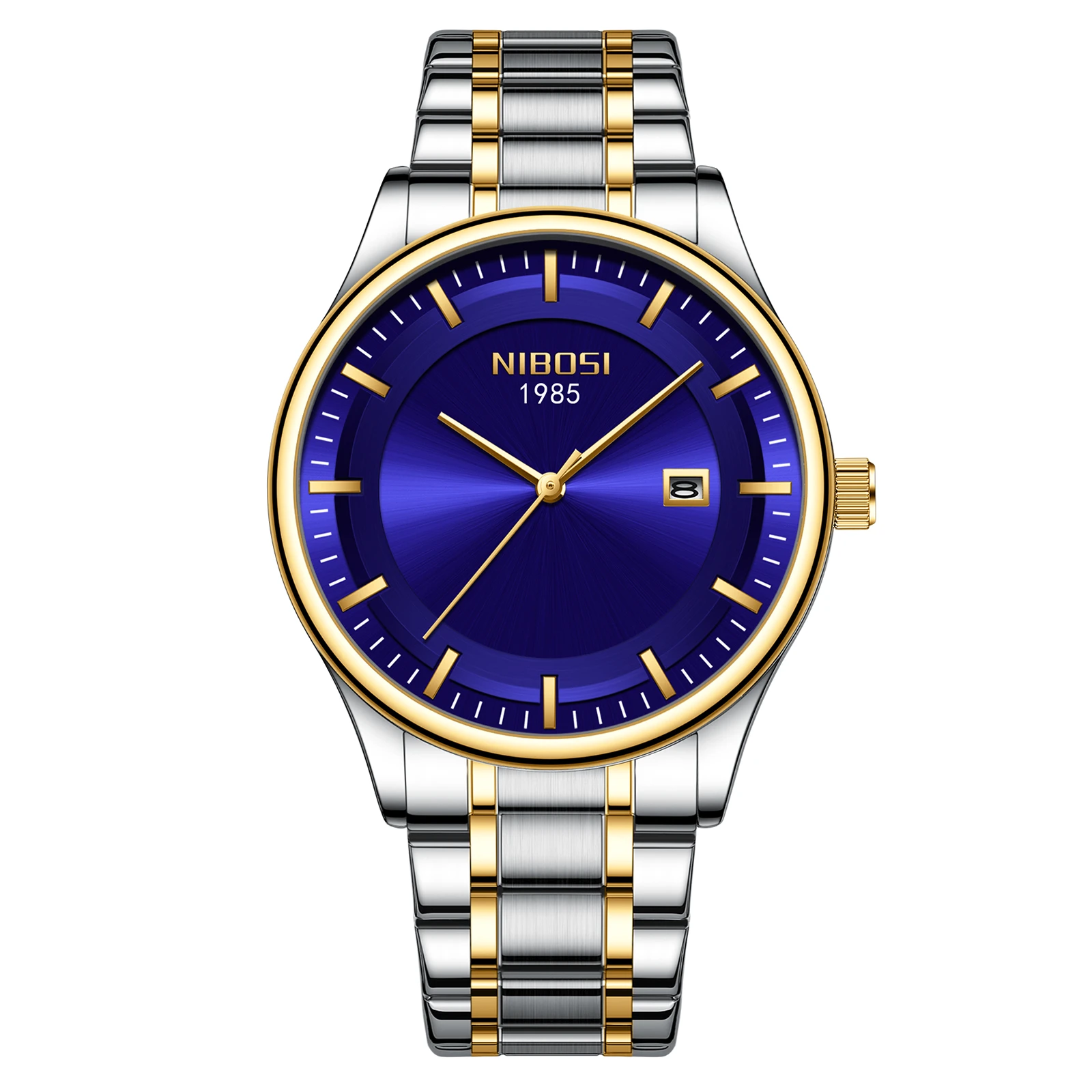 Nibosi 2631 3ATM Waterproof Stainless Steel Watch