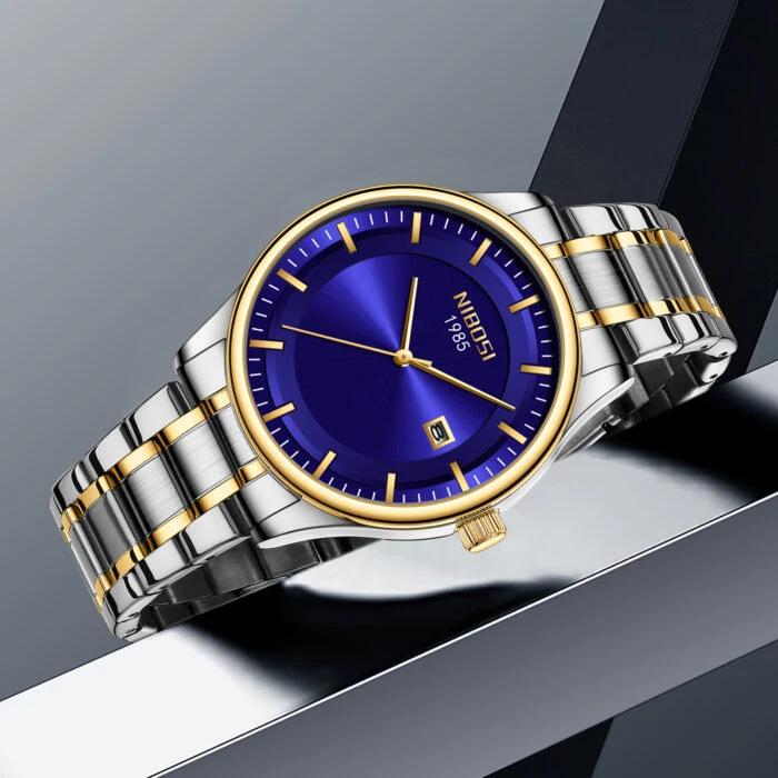 Nibosi 2631 3ATM Waterproof Stainless Steel Watch - image 2