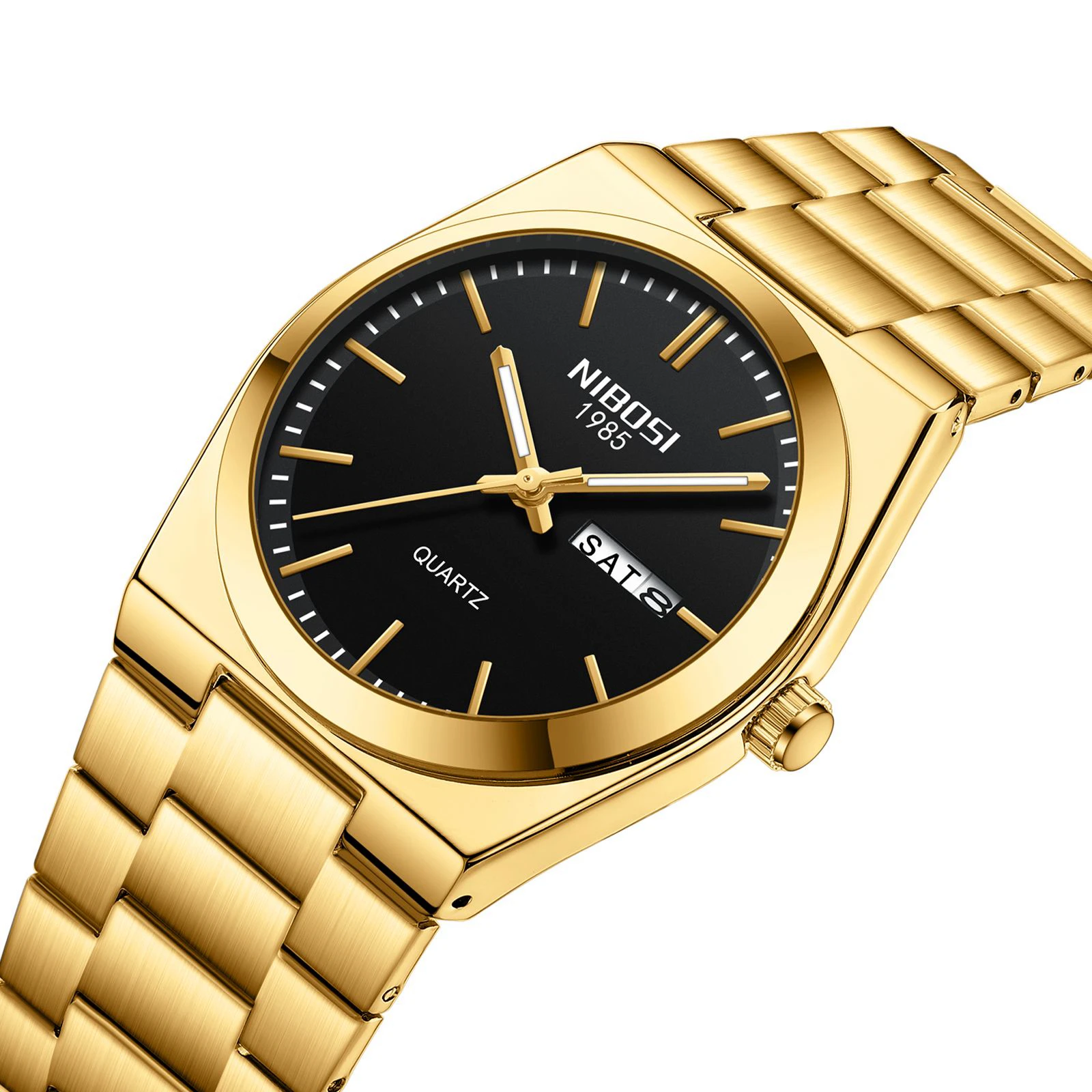Nibosi 2658 3ATM Waterproof Stainless Steel Watch - image 3
