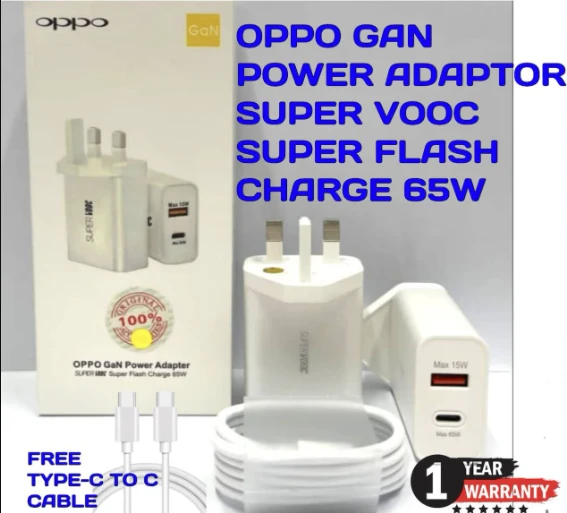 OPPO GaN Charger 65W USB Type-C PD Adapter - image 2