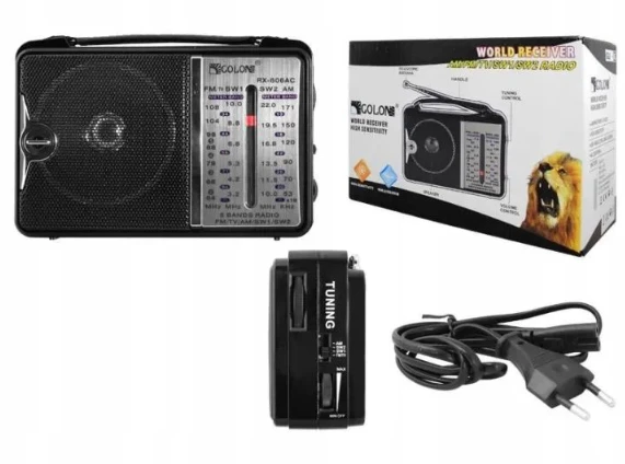 GOLON RX-606AC Portable AC/DC Radio - image 3