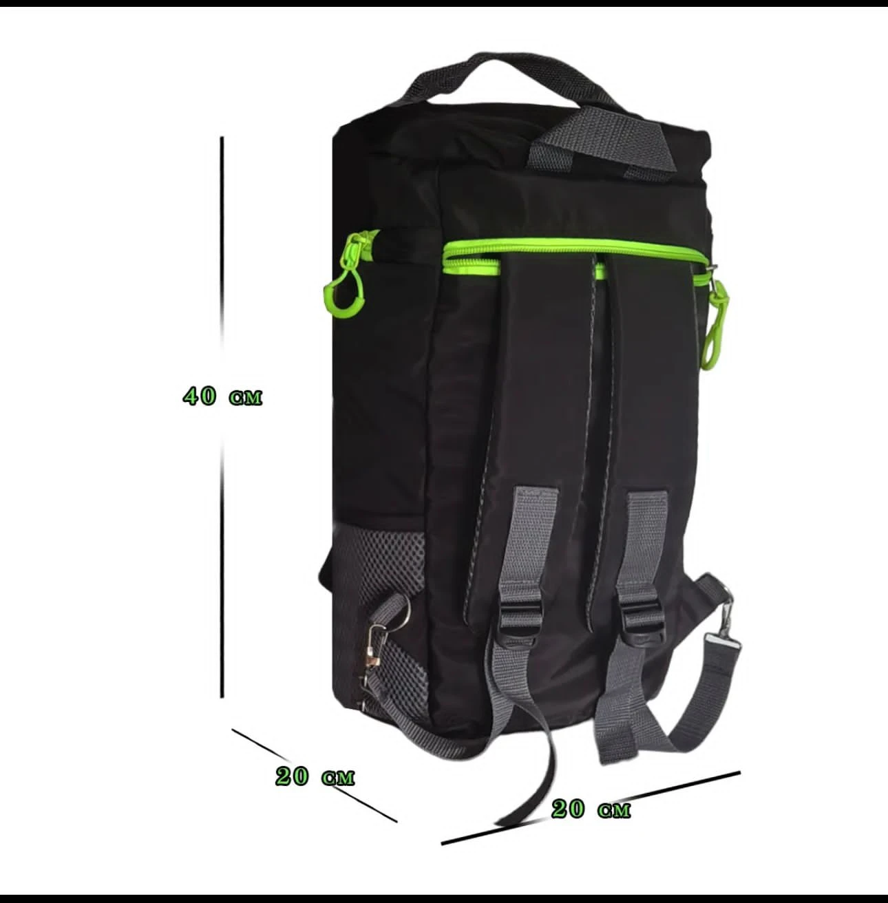 Side Bag Versatile Gym Travel Shoulder Bag 2 in 1 - image 4