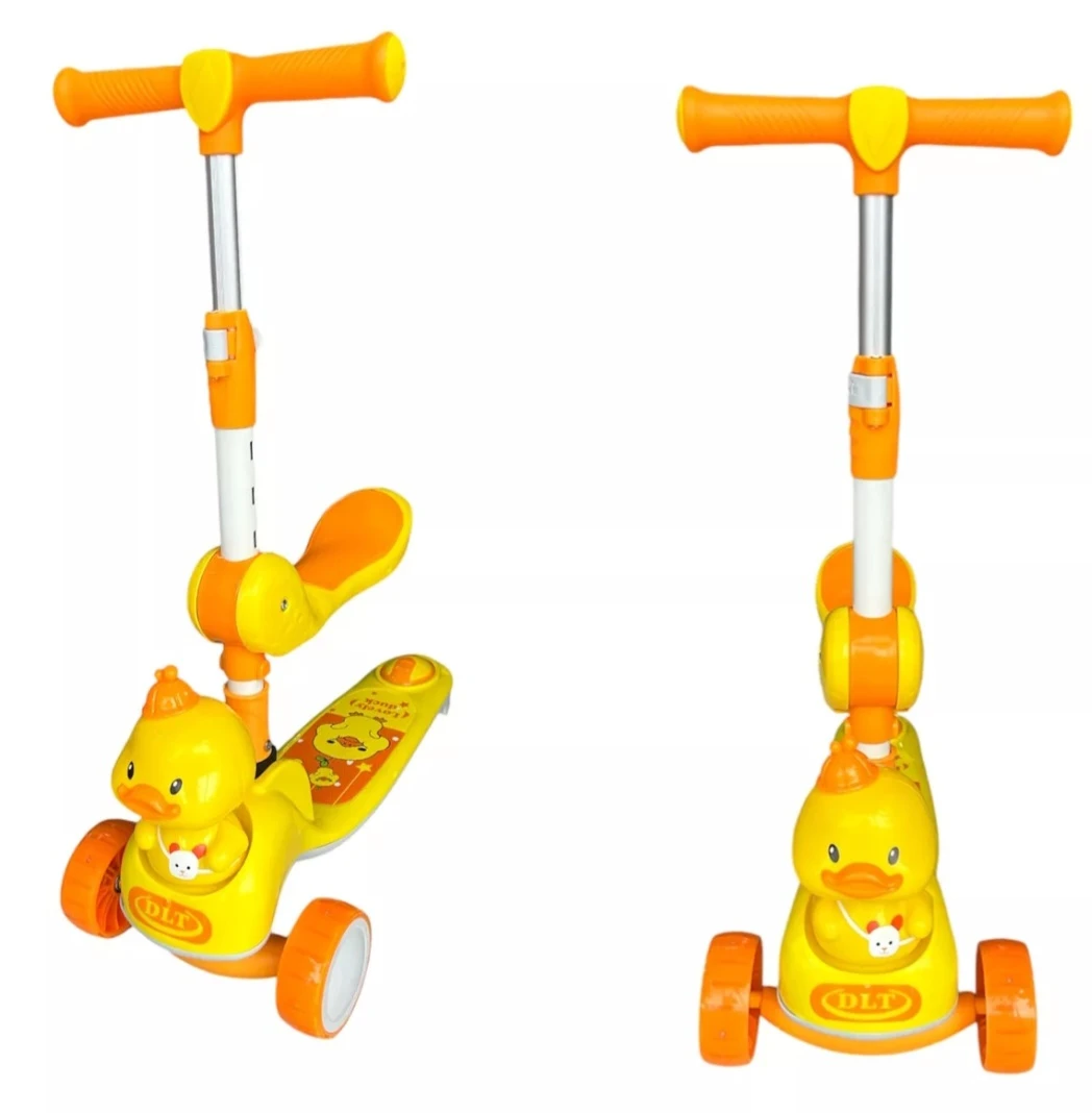 Skateboard with Chair LED Lights and Sound for Kids - image 2